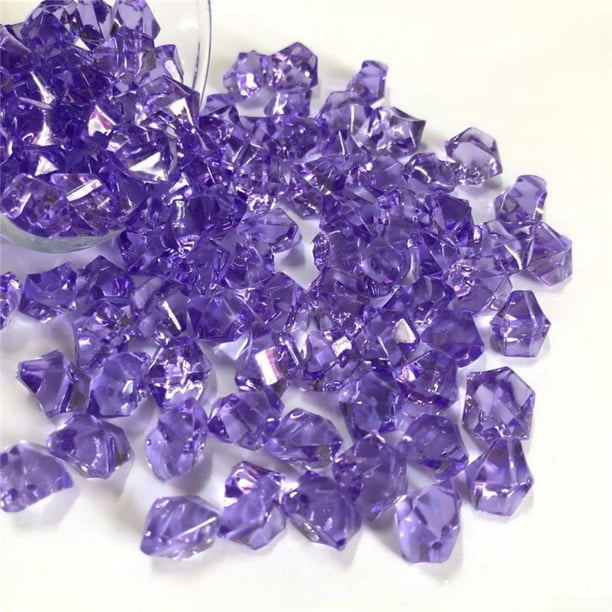 11*14MM Decorative Plastic Crystal Gem Stones For Interior Weddings Party Use